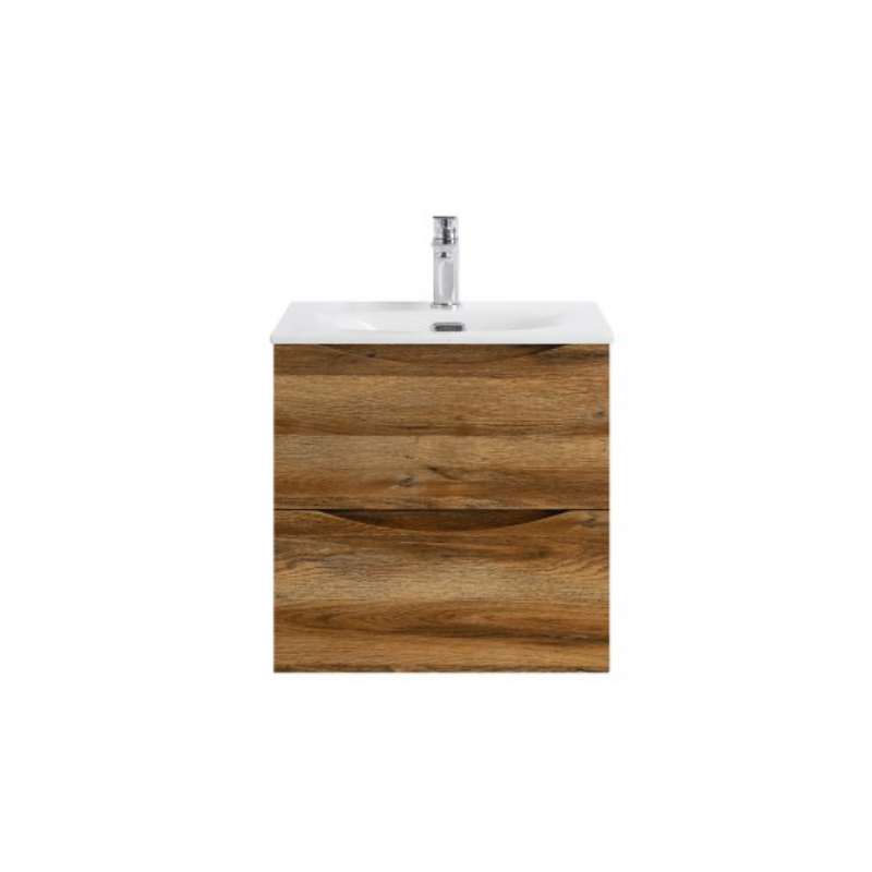 Тумба под раковину 50см подвесная Belbagno MARINO-CER-MINI Rovere Rustico