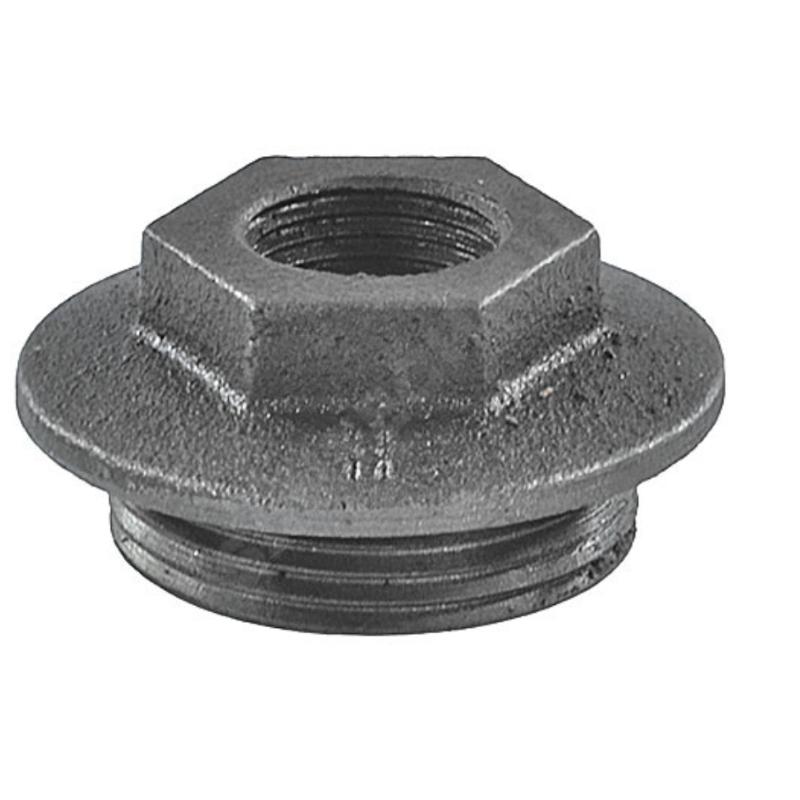 Заглушка (пробка) проходная 1 1/4"x3/4" правая резьба для чугунных радиаторов