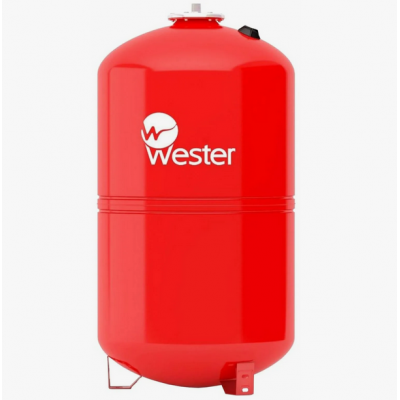 Бак расширительный мембранный для отопления 80 л 5 бар 3/4" НР WRV Wester 0-14-0120