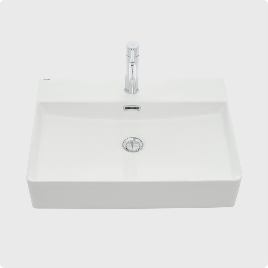 Раковина накладная AQUAme AQM5004 59х43х12 см