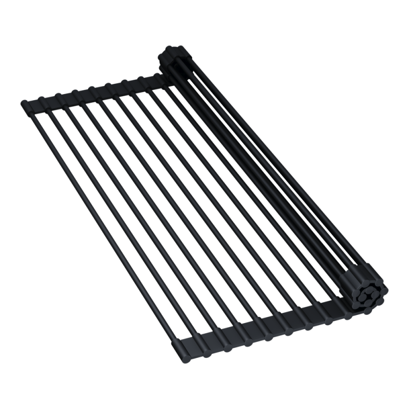 Ролл-мат 425x350мм Omoikiri Roll-01 SILICONE-BL черный