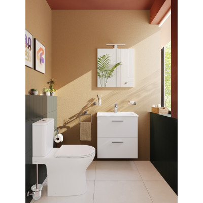 Унитаз-компакт Vitra Grand, горизонтальный выпуск, сидение дюропласт 9763B003-0567