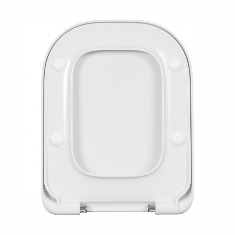 Сиденье Roca The Gap микролифт, тонкое, быстрое снятие, дюропласт