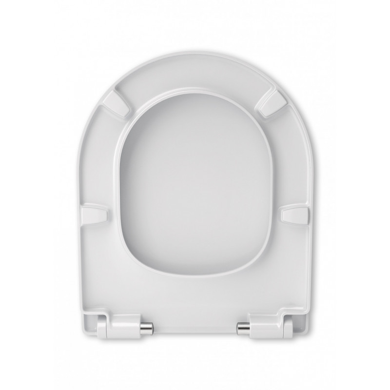 Сиденье Roca The Gap Round микролифт, тонкое, быстрое снятие, дюропласт
