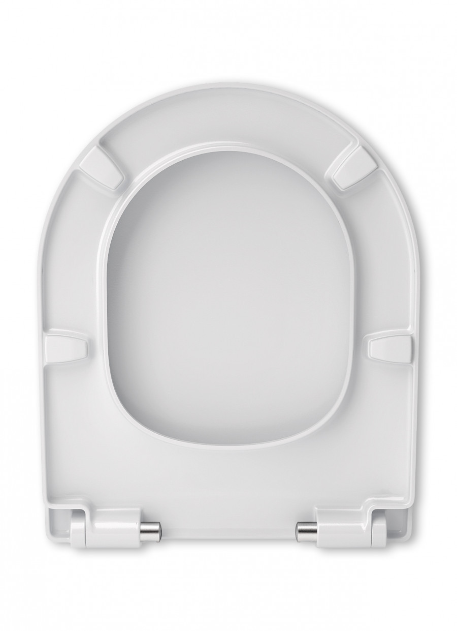 Сиденье Roca The Gap Round микролифт, тонкое, быстрое снятие, дюропласт