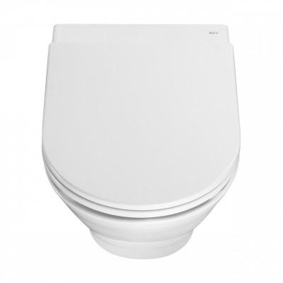 Сиденье Roca The Gap Round микролифт, тонкое, быстрое снятие, дюропласт