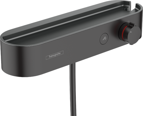 Термостат для душа Hansgrohe ShowerTablet Select 400 для открытой установки, черный матовый