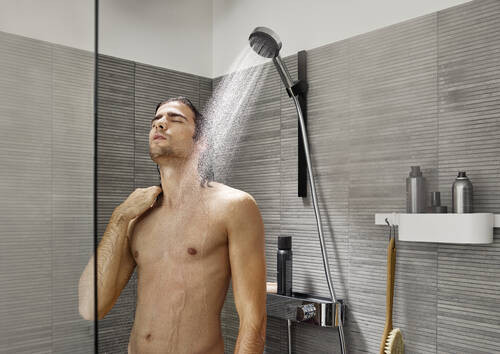 Термостат для душа Hansgrohe ShowerTablet Select 400 для открытой установки, хром