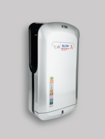 Скоростная сушилка для рук G-teq 8885 PS серебро
