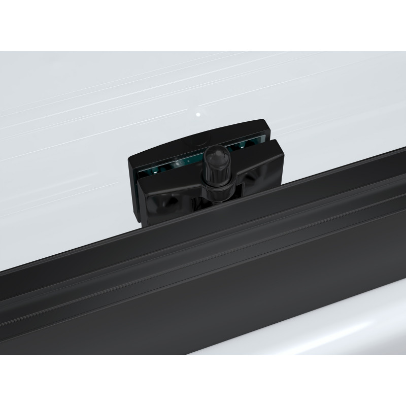 Душевой уголок черный 100х80см ABBER Schwarzer Diamant AG30100BH-S80B
