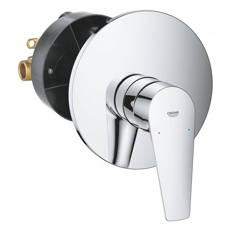 Смеситель однорычажный для душа, скрытого монтажа, BauEdge, Grohe