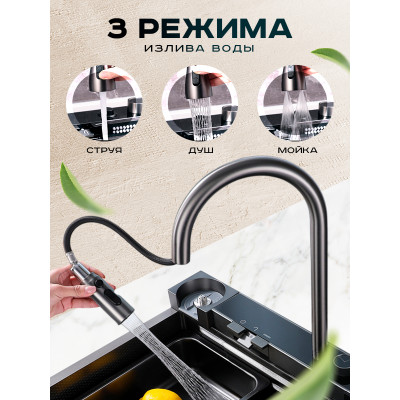 Мойка многофункциональная ПРОФСАН PSM-9952GR