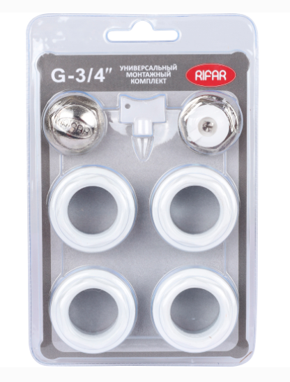 Монтажный комплект RIFAR 3/4" (без кронштейнов)