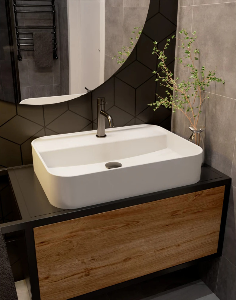 Смеситель для раковины металл AQUAme Siena AQM6210GM