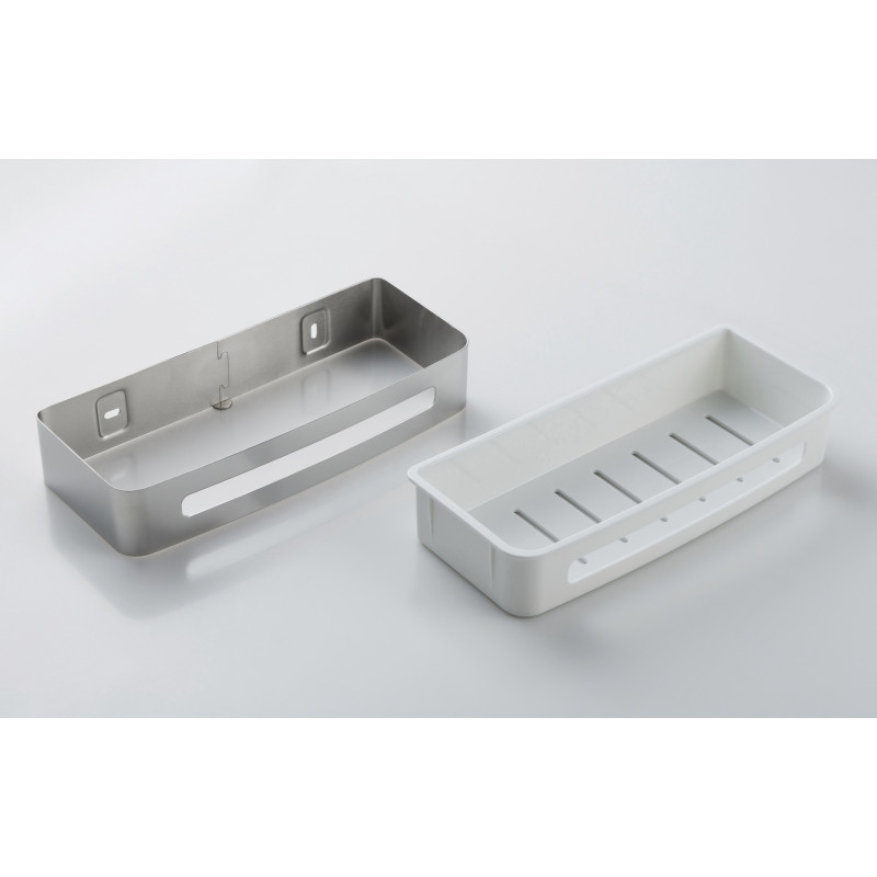 Полка подвесная стеклянная 110см Aquaton Отель 1A110503XX010