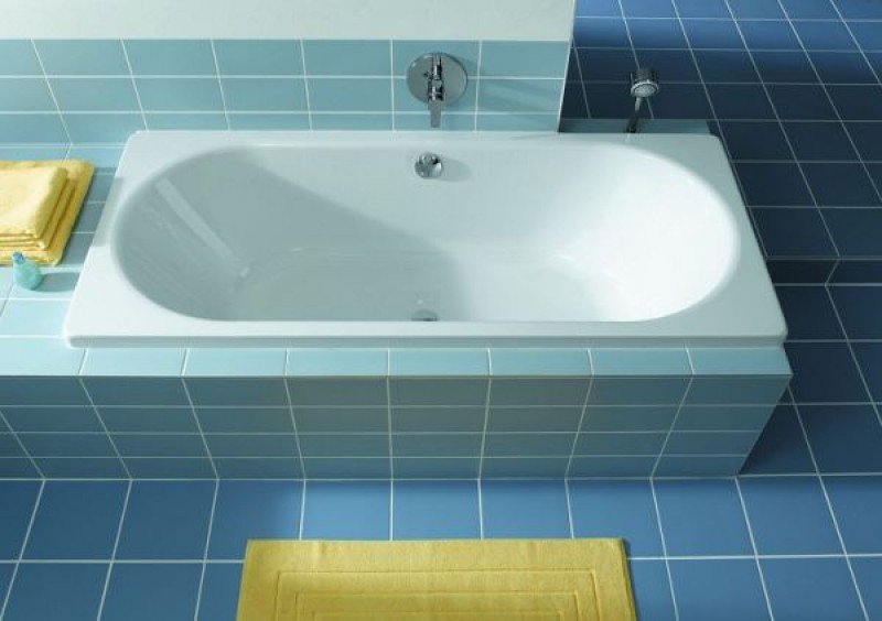 Стальная ванна Kaldewei Classic Duo 180×80, Easy‑Clean, с ножками 5032
