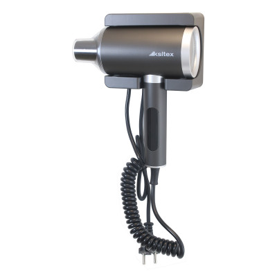 Фен Ksitex F‑2000C JET, 2000 Вт, ионизация, сенсорное включение, настенное крепление
