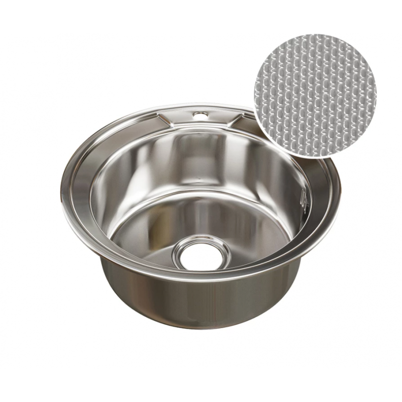 Мойка из нержавеющей стали MIXLINE ML 51x51 (532307)