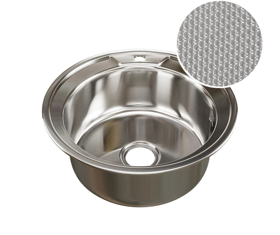 Мойка из нержавеющей стали MIXLINE ML 51x51 (532307)
