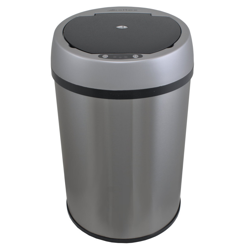 Урна автоматическая хром 12л Ksitex AGB-12L