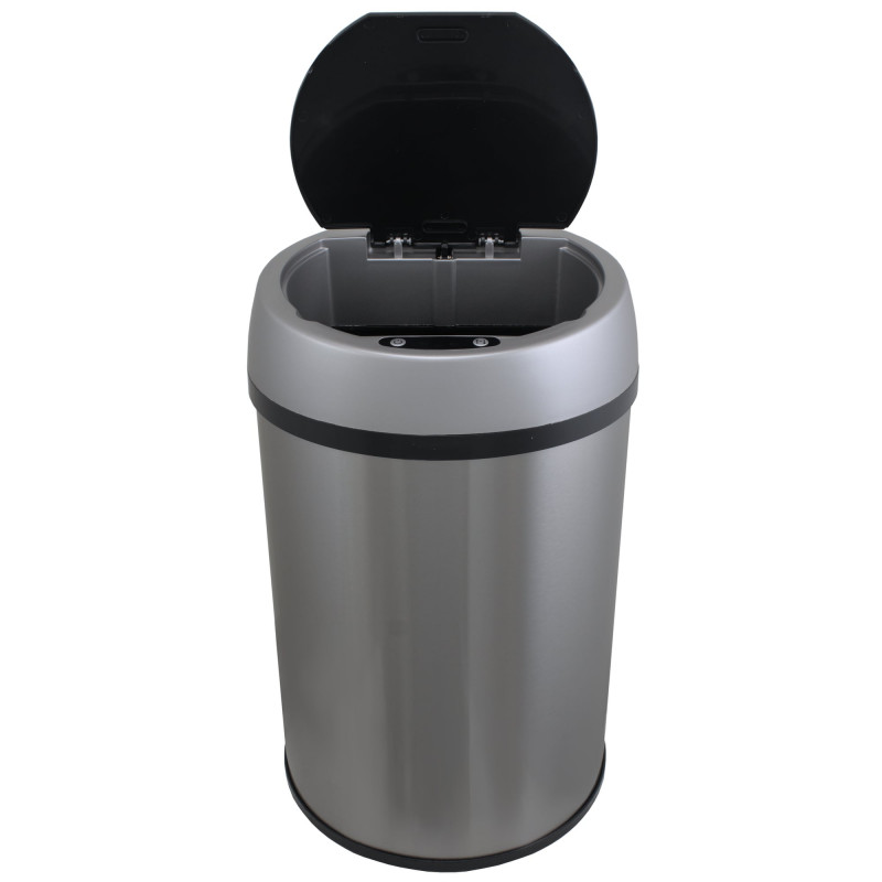 Урна автоматическая хром 12л Ksitex AGB-12L