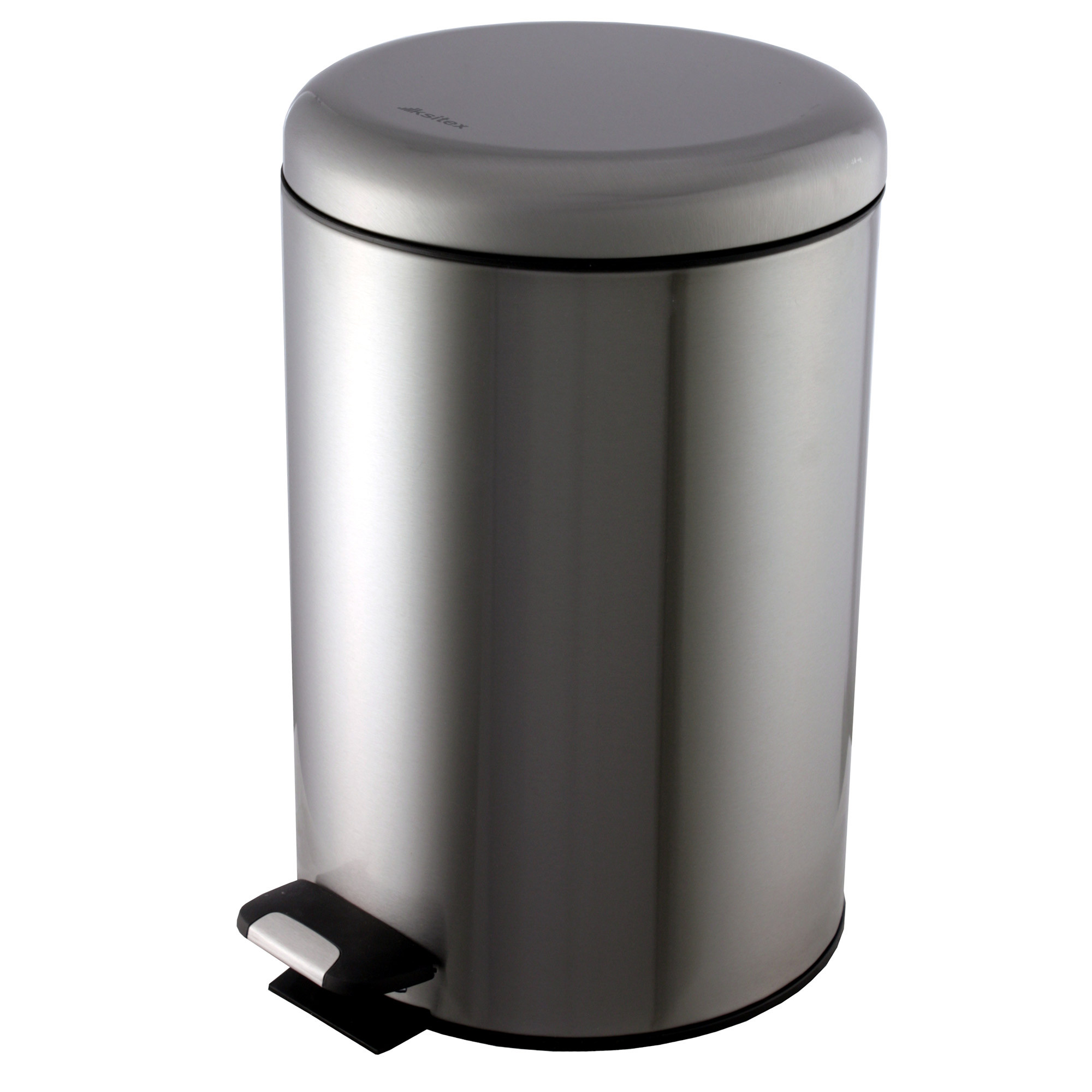 Ведро с педалью, 12L матовое Ksitex BGR-12M