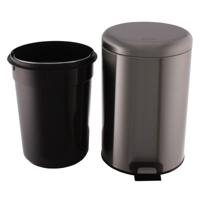 Ведро с педалью, 12L матовое Ksitex BGR-12M