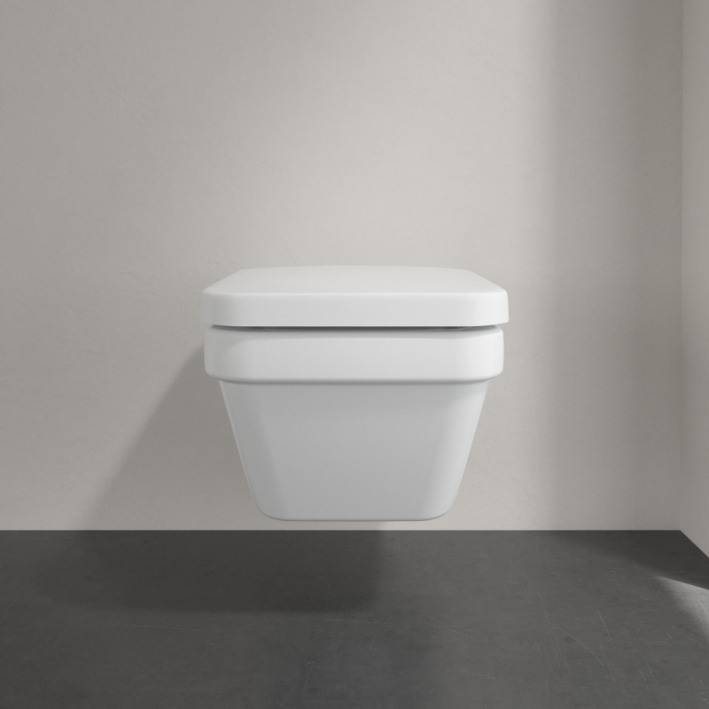 Унитаз подвесной Villeroy&Boch Architectura с функцией DirectFlush, Alpine White, сидение c микролифтом быстросъемное