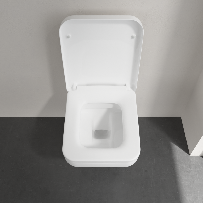 Унитаз подвесной Villeroy&Boch Architectura с функцией DirectFlush, Alpine White, сидение c микролифтом быстросъемное