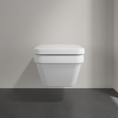 Унитаз подвесной Villeroy&Boch Architectura с функцией DirectFlush, Alpine White, сидение c микролифтом быстросъемное