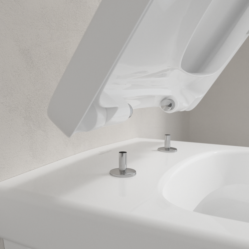 Унитаз подвесной Villeroy&Boch Architectura с функцией DirectFlush, Alpine White, сидение c микролифтом быстросъемное