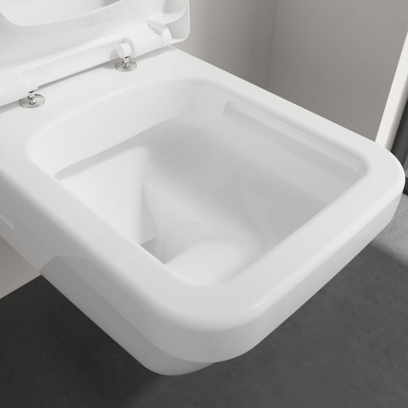 Унитаз подвесной Villeroy&Boch Architectura с функцией DirectFlush, Alpine White, сидение c микролифтом быстросъемное
