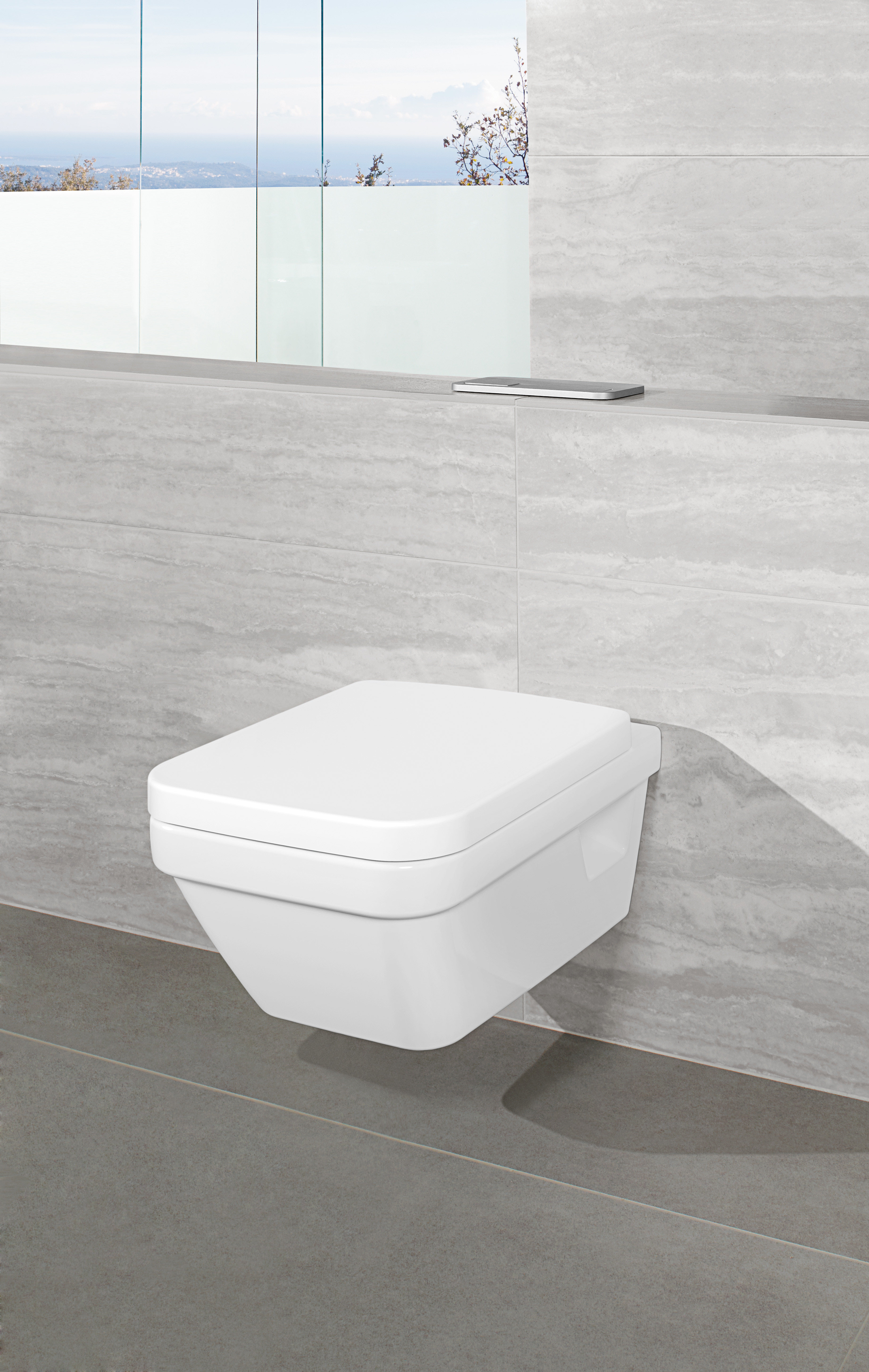 Унитаз подвесной Villeroy&Boch Architectura с функцией DirectFlush, Alpine White, сидение c микролифтом быстросъемное