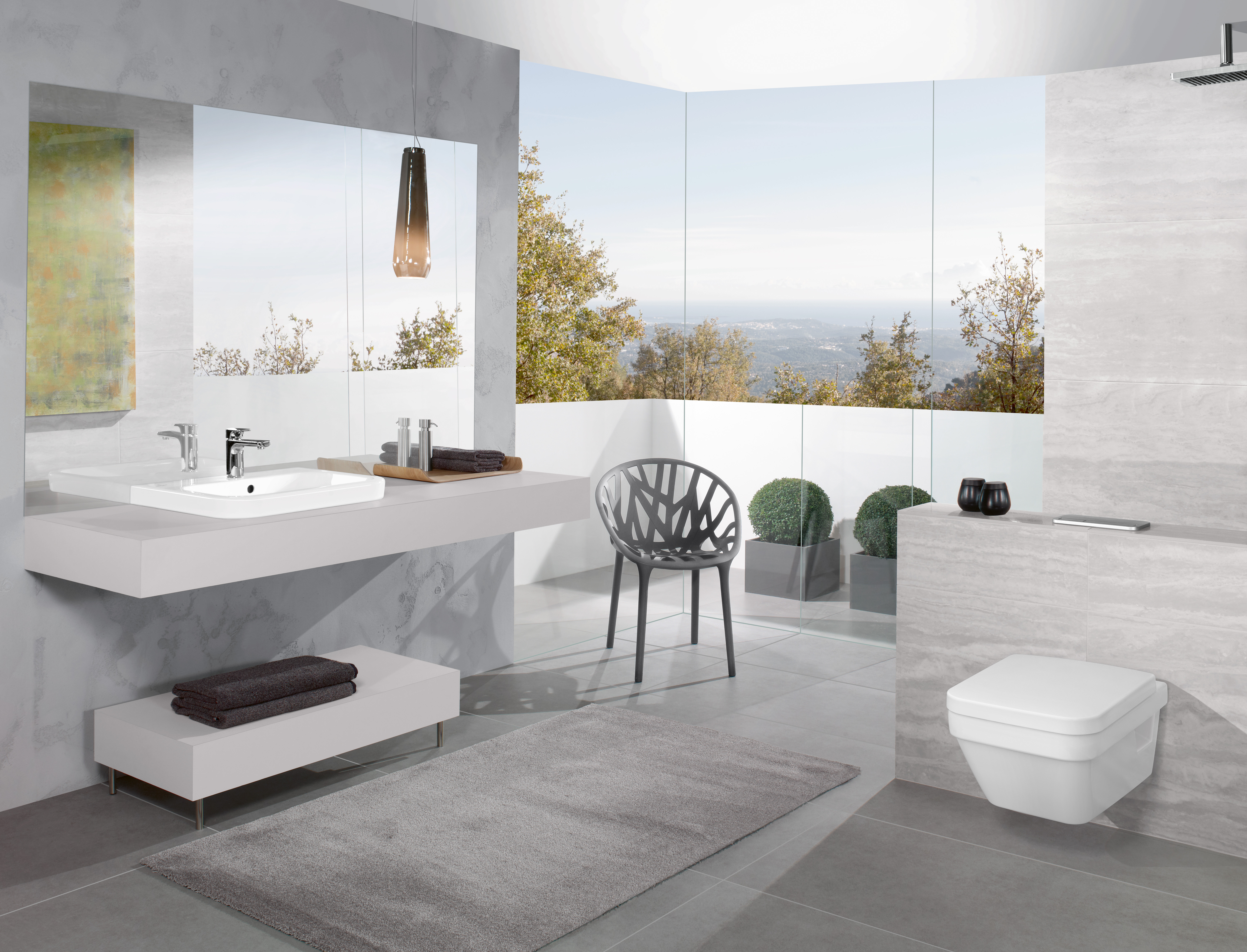 Унитаз подвесной Villeroy&Boch Architectura с функцией DirectFlush, Alpine White, сидение c микролифтом быстросъемное