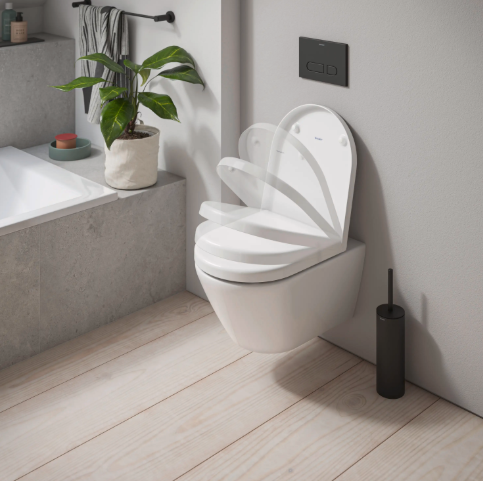 Сиденье для унитаза Duravit Vero 006769 съемный вариант, петли: нерж. сталь, с автоматическим закрыванием