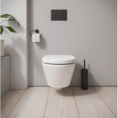 Унитаз подвесной 370*540 Duravit D-Code без ободка, белый глянцевый