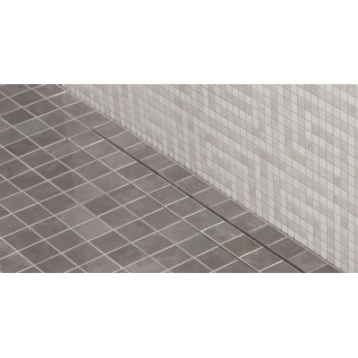 APZ1006 Professional водоотводящий желоб Alca Plast 550мм с порогами для цельной решетки, вертикальный сток