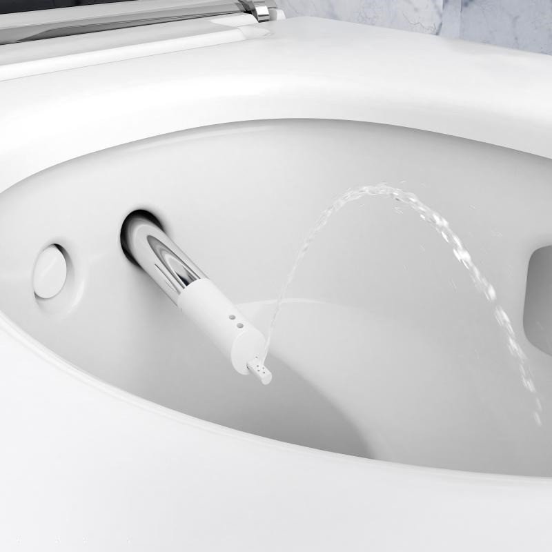 Подвесной унитаз-биде Geberit AquaClean Mera Comfort, Альпийский белый