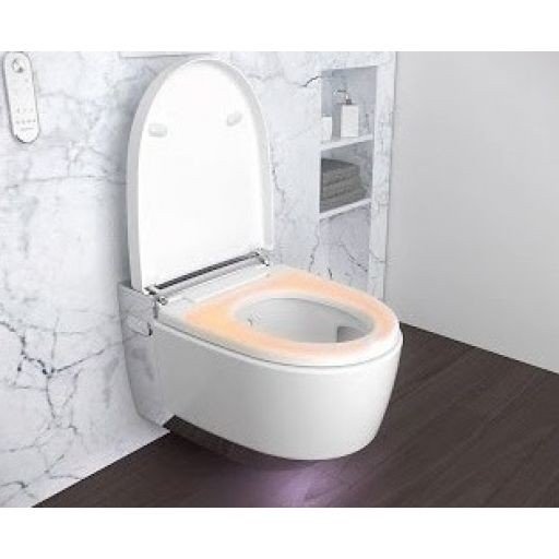 Подвесной унитаз-биде Geberit AquaClean Mera Comfort, Альпийский белый