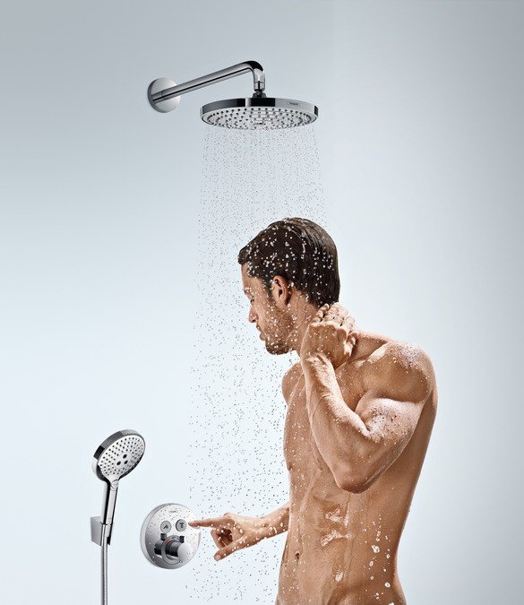 Ручной душ, 3 типа струи, Raindance Select S 120 3jet, Hansgrohe