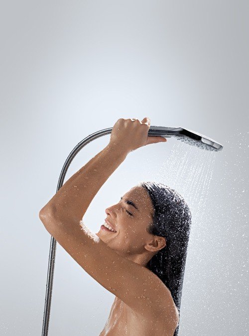 Ручной душ, 3 типа струи, хром, Raindance Select E 120 3jet, Hansgrohe