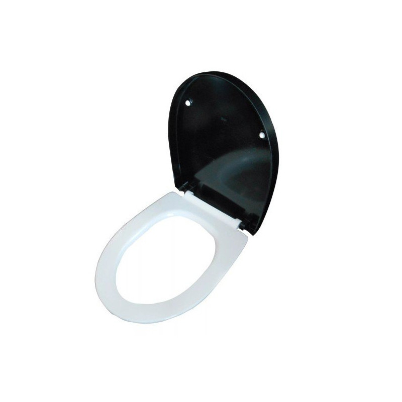 Крышка для чаши Roca Victoria Nord Soft Close Black Edition ZRU9302627 петли хром