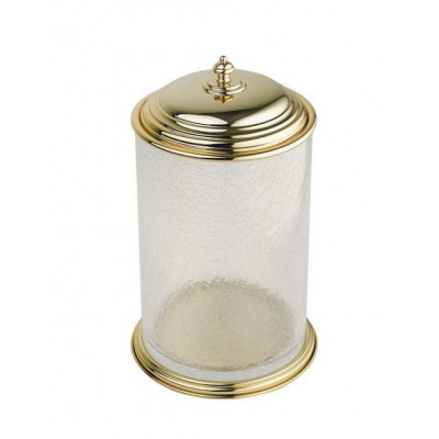 Ведро металл Boheme Murano золтое с белым 10907-W-G