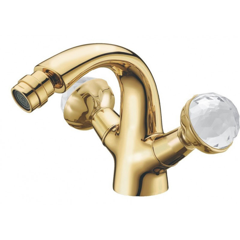 Смеситель для биде Boheme Medici Presente бронза Swarovski 316SW