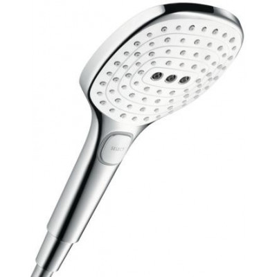 Ручной душ, 3 типа струи, белое/хром, Raindance Select E 120 3jet, Hansgrohe