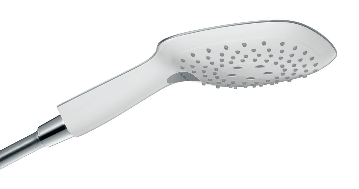 Ручной душ, Raindance Select E 150 Air 3jet, белый/хром, Hansgrohe