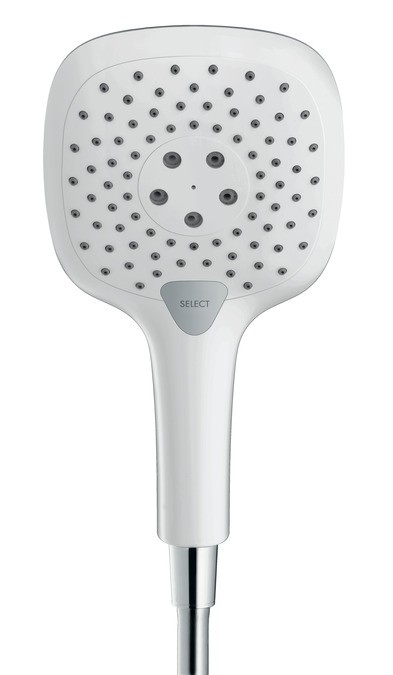 Ручной душ, Raindance Select E 150 Air 3jet, белый/хром, Hansgrohe