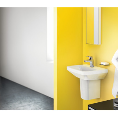 Смеситель для раковины 70, однорычажный, Coolstart, со сливным гарнитуром, Logis, Hansgrohe