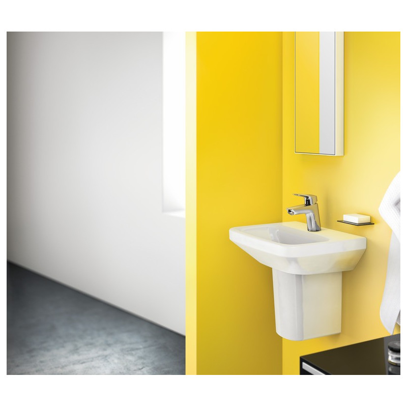 Смеситель для раковины 70, однорычажный, Coolstart, со сливным гарнитуром, Logis, Hansgrohe