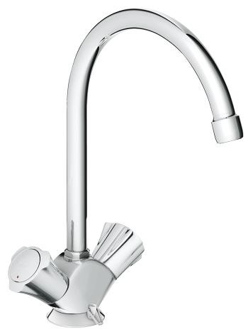 Смеситель для мойки на одно отверстие, с цепочкой, DN 15, Costa L, Grohe 31812001